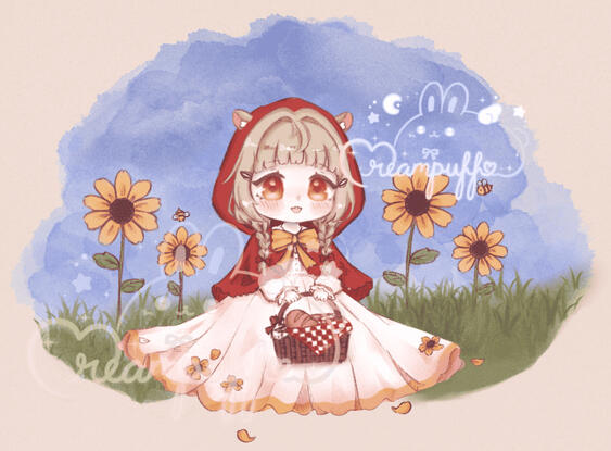 Chibi Example 3 w/ simple bkg